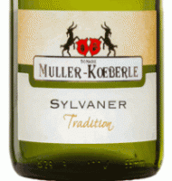 Étiquette de Muller Koeberlé - Sylvaner - Tradition
