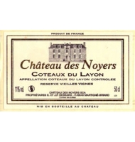 tiquette de Chteau des Noyers - Coteaux du layon 