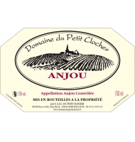 �tiquette de Domaine du Petit Clocher - Anjou - Rouge 