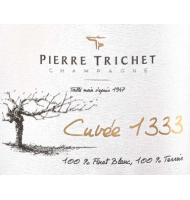 Étiquette de Pierre Trichet - Cuvée 1333