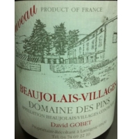 Étiquette de Domaine des Pins - Beaujolais villages 