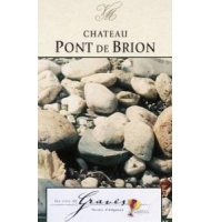 tiquette de Chteau Pont de Brion - Blanc 