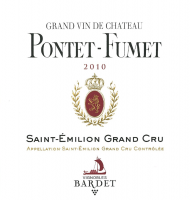 Étiquette de Château Pontet-Fumet 