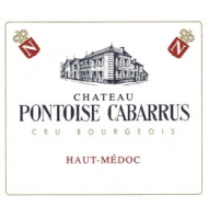 Étiquette de Château Pontoise Cabarrus 