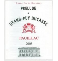 tiquette de Prlude  Grand-Puy Ducasses