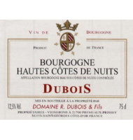 Étiquette de Domaine R. Dubois et Fils - Bourgogne Hautes Côtes de Nuits 