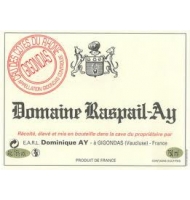 Étiquette de Domaine Raspail-Ay 