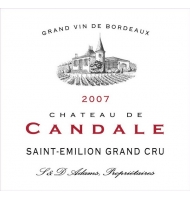 Étiquette de Château Roc De Candale 