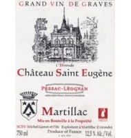 Étiquette de Château Saint Eugène 