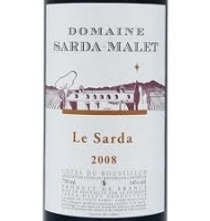 tiquette de Domaine Sarda Malet - Le Sarda - ros 