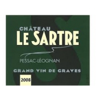 Étiquette de Château le Sartre - Blanc 
