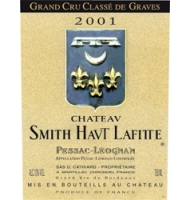 Étiquette de Château Smith Haut Lafitte - Rouge 
