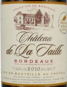Étiquette de Chateau de la Taille  - Bordeaux