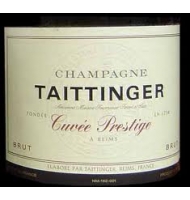 Étiquette de Taittinger - Cuvée Prestige