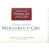 Étiquette de Domaine Theulot Juillot - Champs Martins - Blanc 