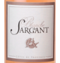 Étiquette de Blanche de Sargant - Rosé