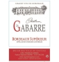 tiquette de Chteau La Gabarre Bordeaux Suprieur Rouge 2013