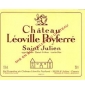 Étiquette de Château Léoville Poyferré 
