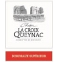 Étiquette de Château la Croix de Queynac - Rouge 