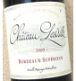 Étiquette de Château Lestrille - Bordeaux supérieur 