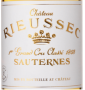 Étiquette de Château Rieussec 