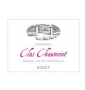 Étiquette de Château Clos Chaumont 