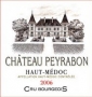 Étiquette de Château Peyrabon 