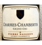 Étiquette de Pierre Naigeon - Charmes Chambertin Grand Cru