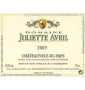 Étiquette de Domaine Juliette Avril - Châteauneuf-du-Pape Rouge 