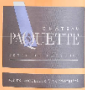 Étiquette de Château Paquette - Rosé 