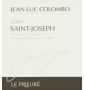 Étiquette de Jean-Luc Colombo - Le Prieuré