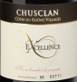 Étiquette de Les Vignerons de Laudun Chusclan - Excellence - Rouge