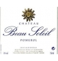 Étiquette de Château Beau Soleil 