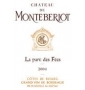 Étiquette de Château de Monteberiot - La part des fées 