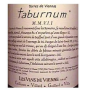 Étiquette de Les vins de Vienne - Taburnum