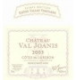 Étiquette de Château Val Joanis blanc 