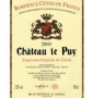 Étiquette de Château le Puy 