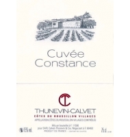tiquette de Thunevin Calvet - Cuve Constance