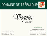 Étiquette de Domaine de Trépaloup - Viognier 