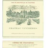Étiquette de Château Vannières - Rouge 