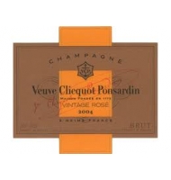 Étiquette de Veuve Clicquot - Vintage rosé
